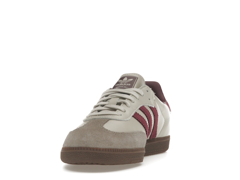 adidas Samba OG Putty Grey Maroon