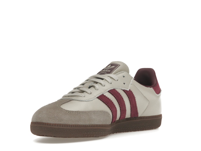 adidas Samba OG Putty Grey Maroon