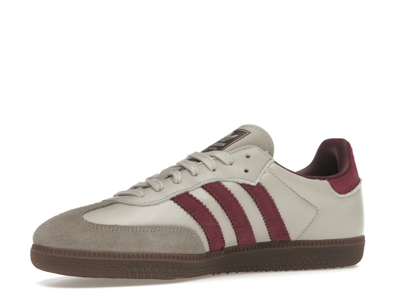 adidas Samba OG Putty Grey Maroon