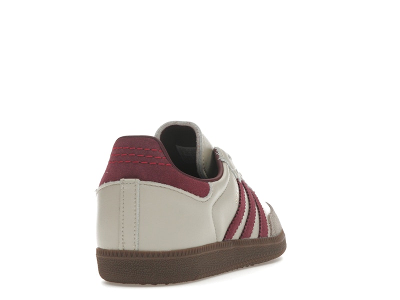 adidas Samba OG Putty Grey Maroon