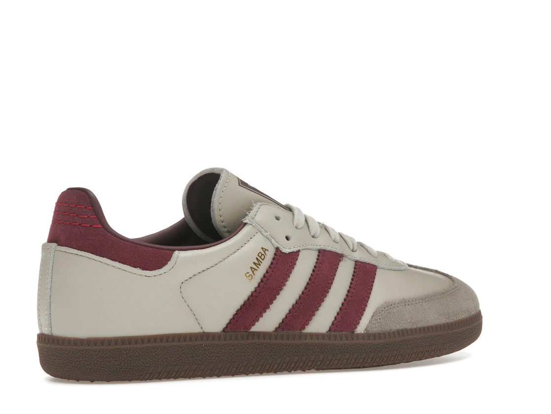adidas Samba OG Putty Grey Maroon
