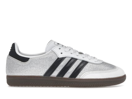 adidas Samba OG Rhinestone Crystal White Silver (Women's) - IH9055 - US adidas Samba OG Rhinestone Crystal White Silver (Women's) - IH9055 - US