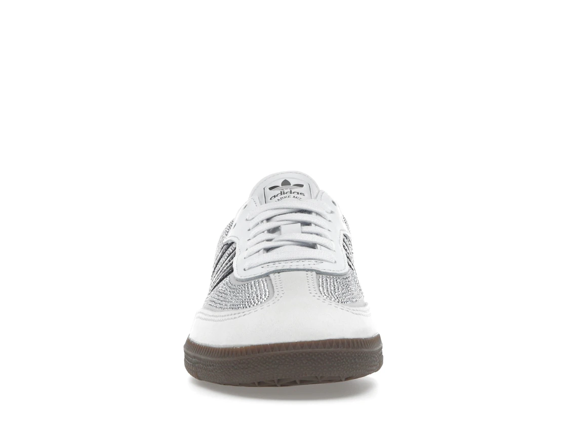 adidas Samba OG Rhinestone Crystal White Silver (Women's)