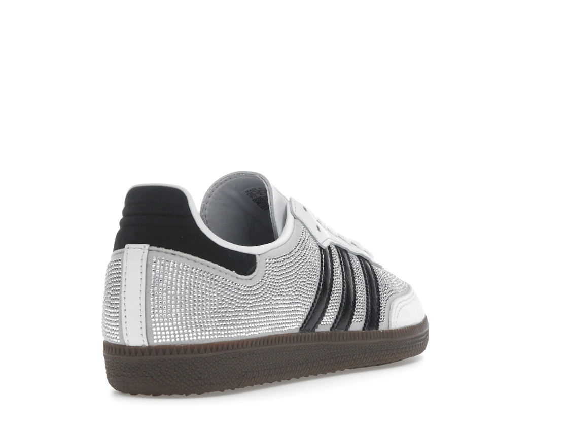 adidas Samba OG Rhinestone Crystal White Silver (Women's)