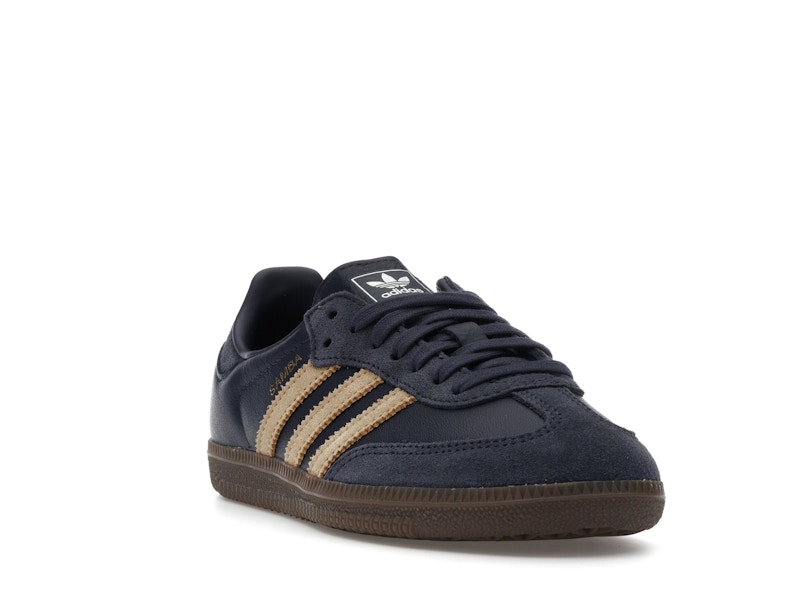 adidas Samba OG Shadow Navy Golden Beige