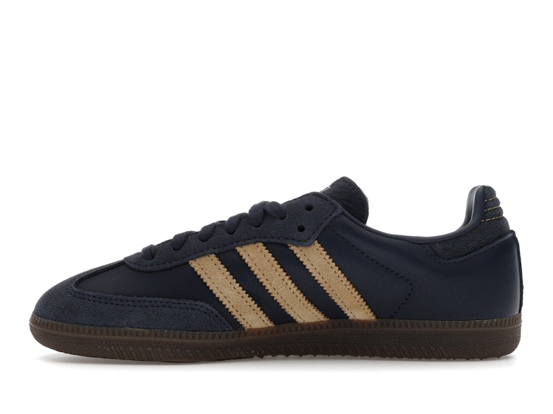 adidas Samba OG Shadow Navy Golden Beige