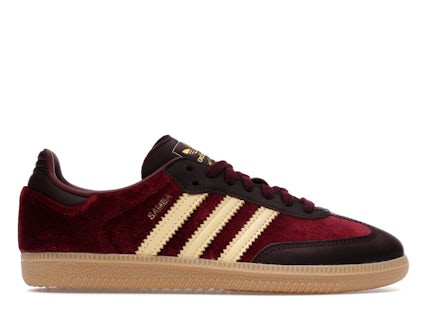 adidas Samba OG Shadow Red Velvet (Women's) - JS1394 - US adidas Samba OG Shadow Red Velvet (Women's) - JS1394 - US
