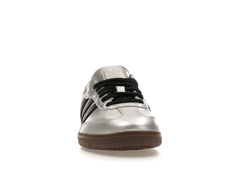 adidas Samba OG Silver Metallic Black Gum (Women's)