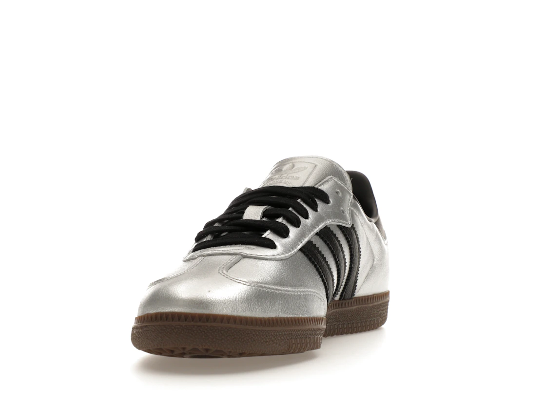 adidas Samba OG Silver Metallic Black Gum (Women's)