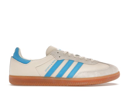 adidas Samba OG Sporty & Rich Cream Blue Men's - IE7096 - US adidas Samba OG Sporty & Rich Cream Blue Men's - IE7096 - US
