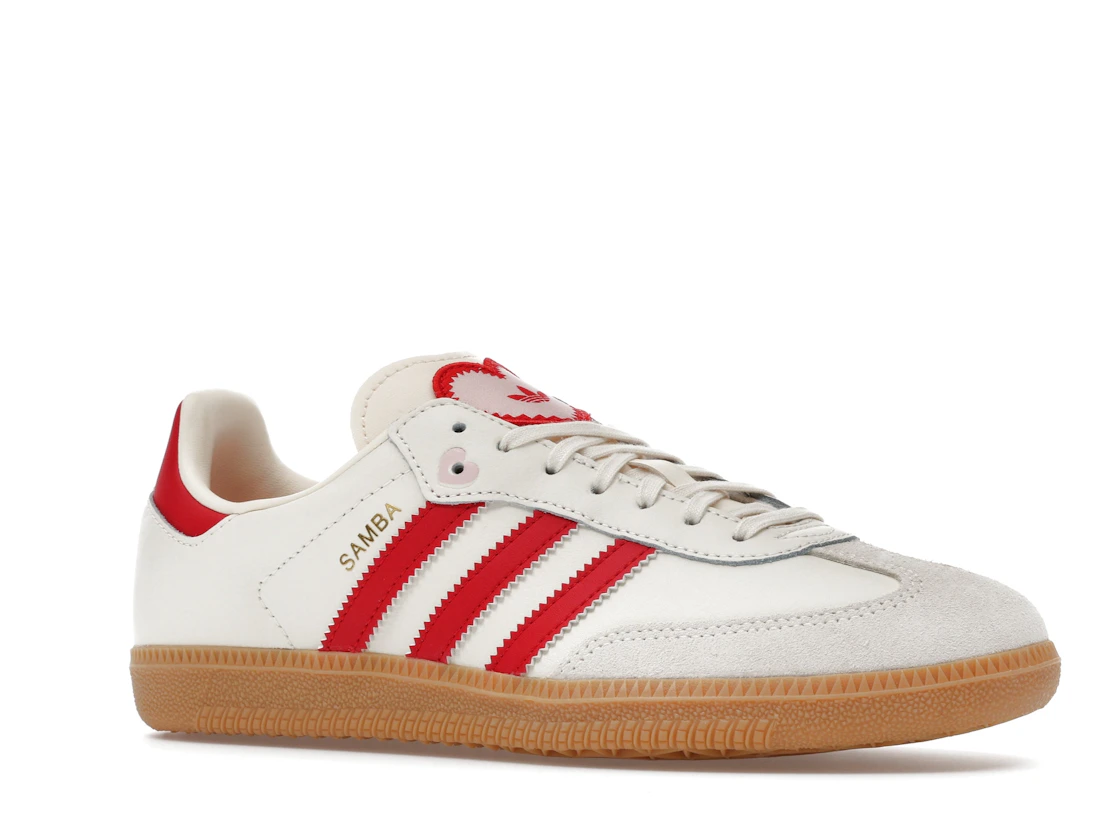 adidas Samba OG Valentine's Day Cream White Scarlet (2026) (GS)