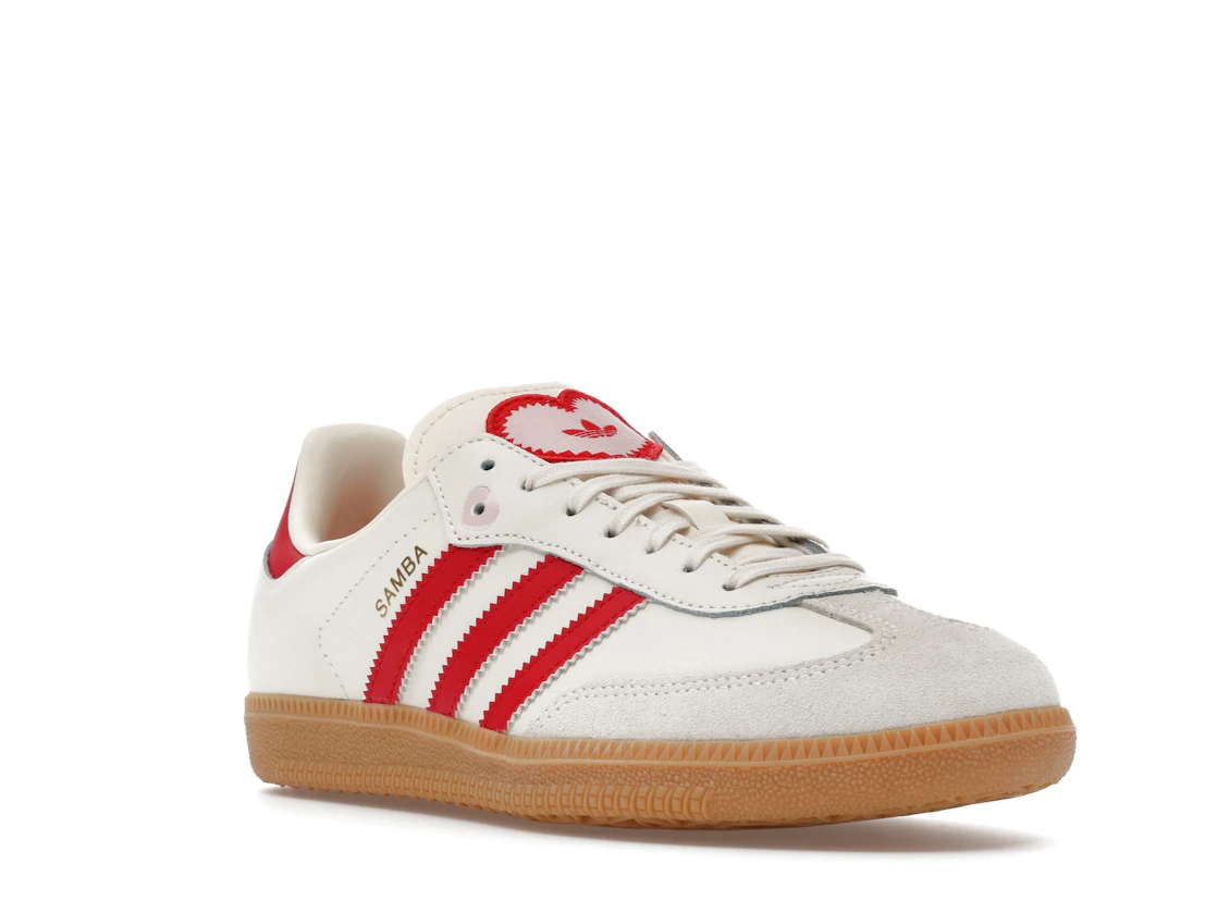 adidas Samba OG Valentine's Day Cream White Scarlet (2026) (GS)