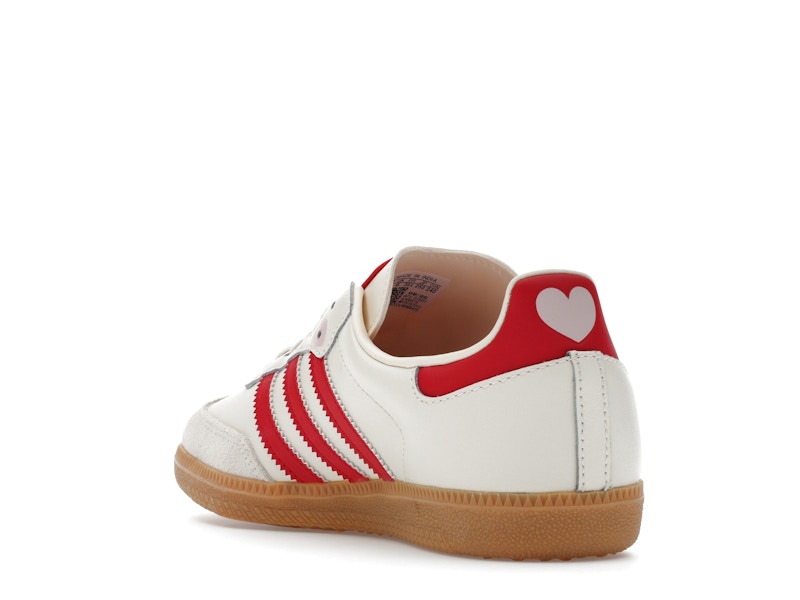 adidas Samba OG Valentine's Day Cream White Scarlet (2026) (GS)