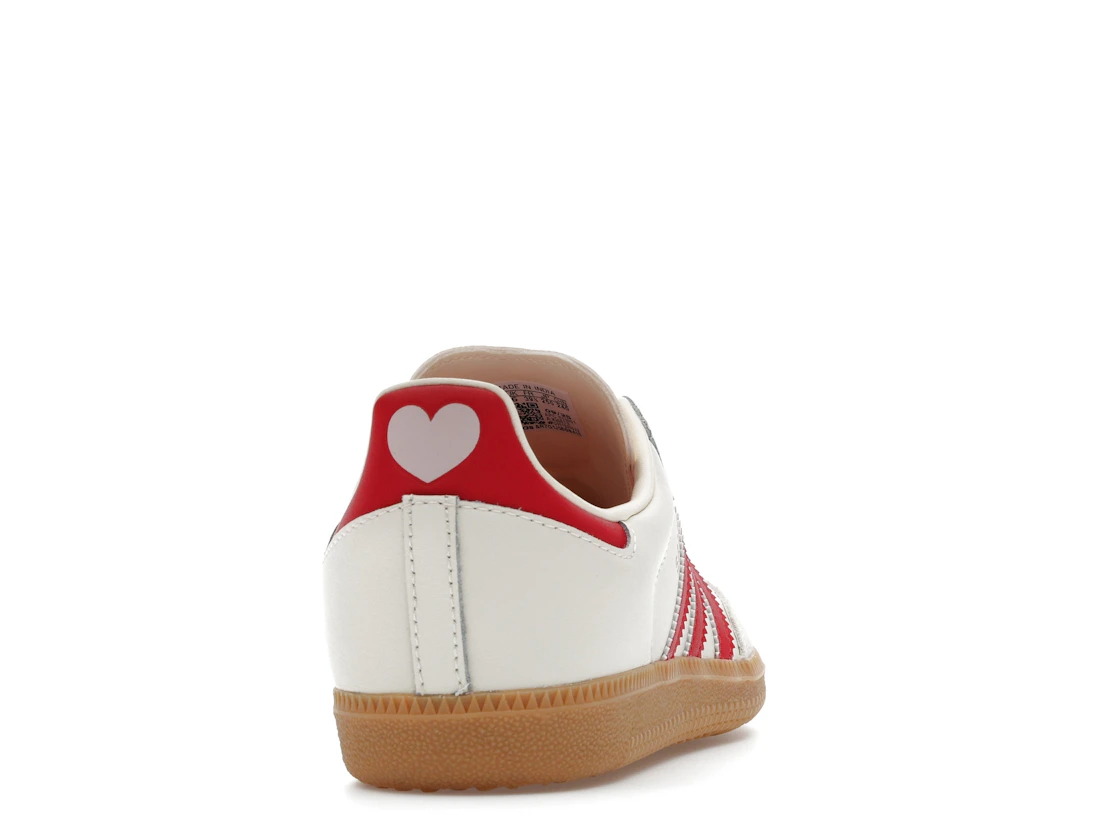 adidas Samba OG Valentine's Day Cream White Scarlet (2026) (GS)