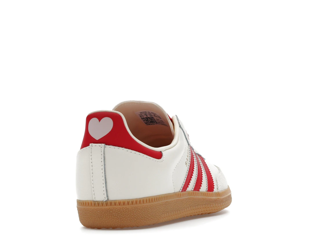 adidas Samba OG Valentine's Day Cream White Scarlet (2026) (GS)