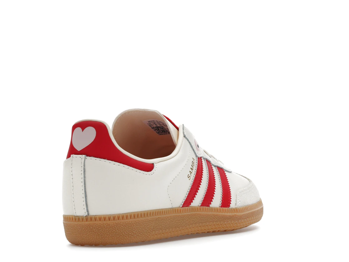 adidas Samba OG Valentine's Day Cream White Scarlet (2026) (GS)