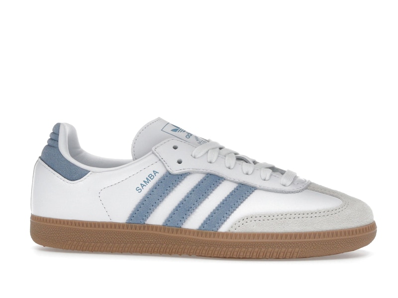 adidas Samba OG White Alumina Ash Blue (Women's)
