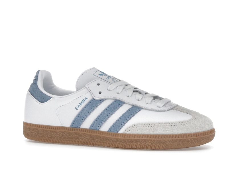 adidas Samba OG White Alumina Ash Blue (Women's)