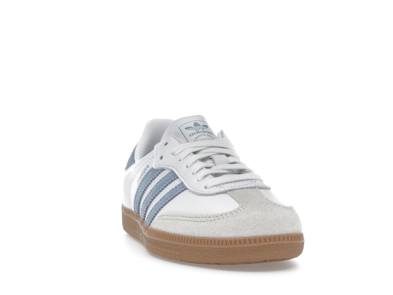 adidas Samba OG White Alumina Ash Blue (Women's)