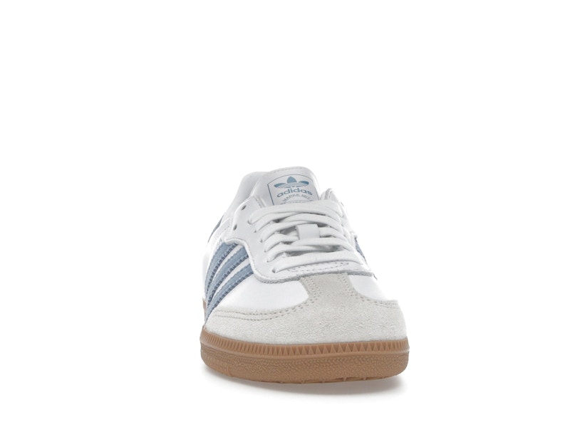 adidas Samba OG White Alumina Ash Blue (Women's)