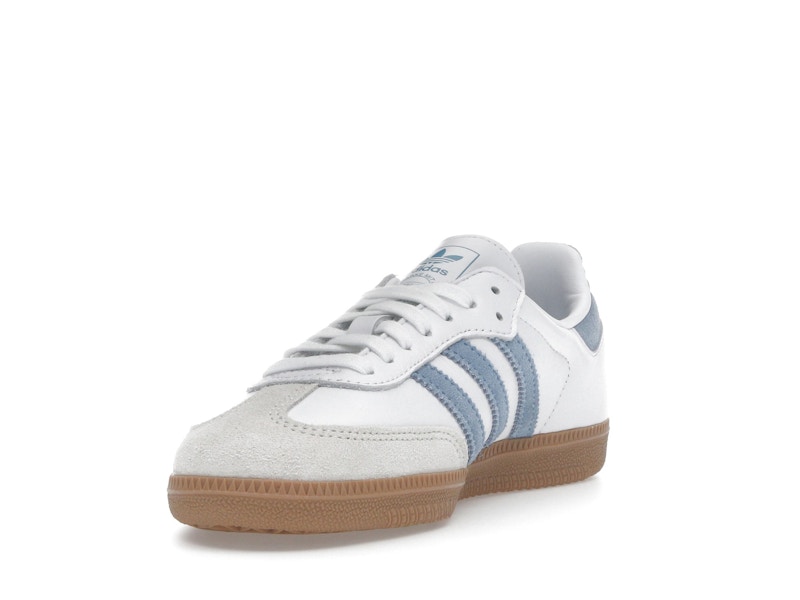 adidas Samba OG White Alumina Ash Blue (Women's)