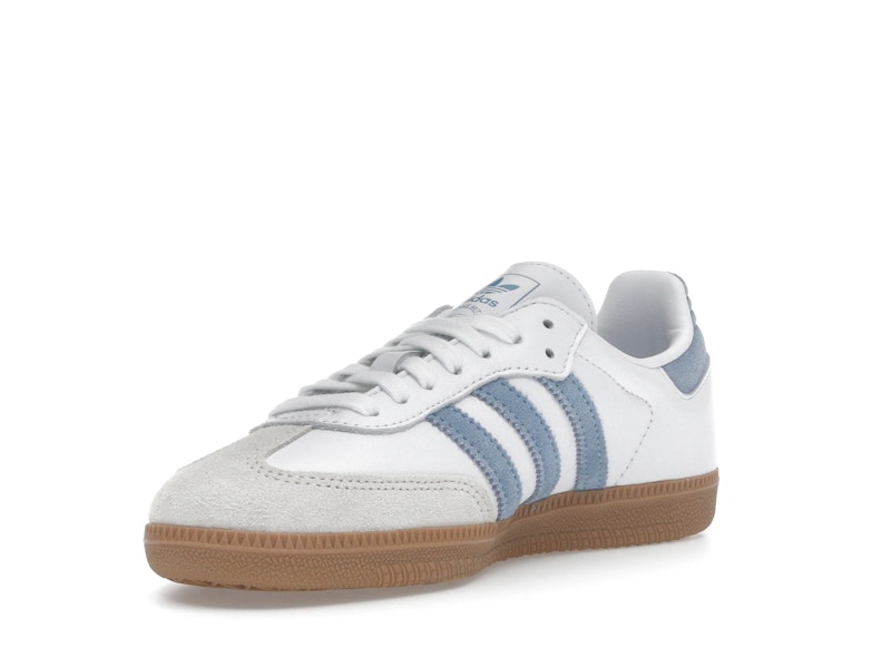 adidas Samba OG White Alumina Ash Blue (Women's)