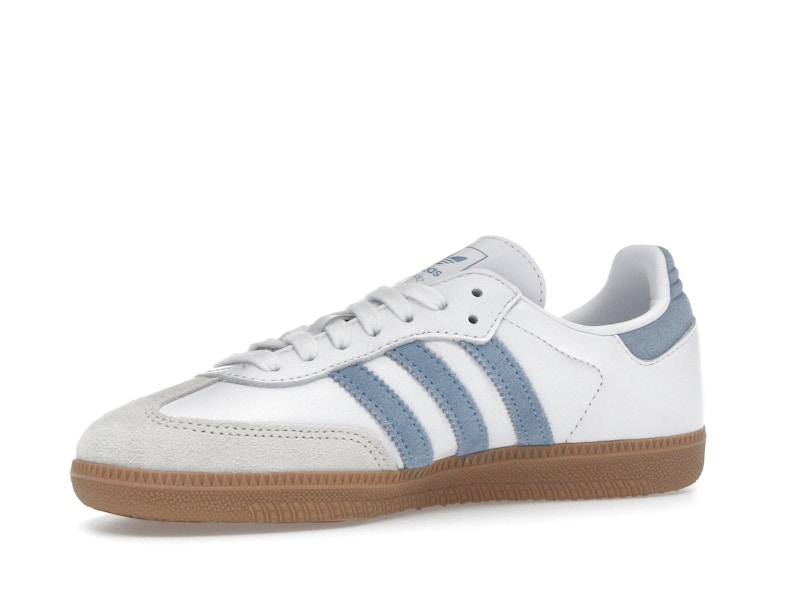 adidas Samba OG White Alumina Ash Blue (Women's)