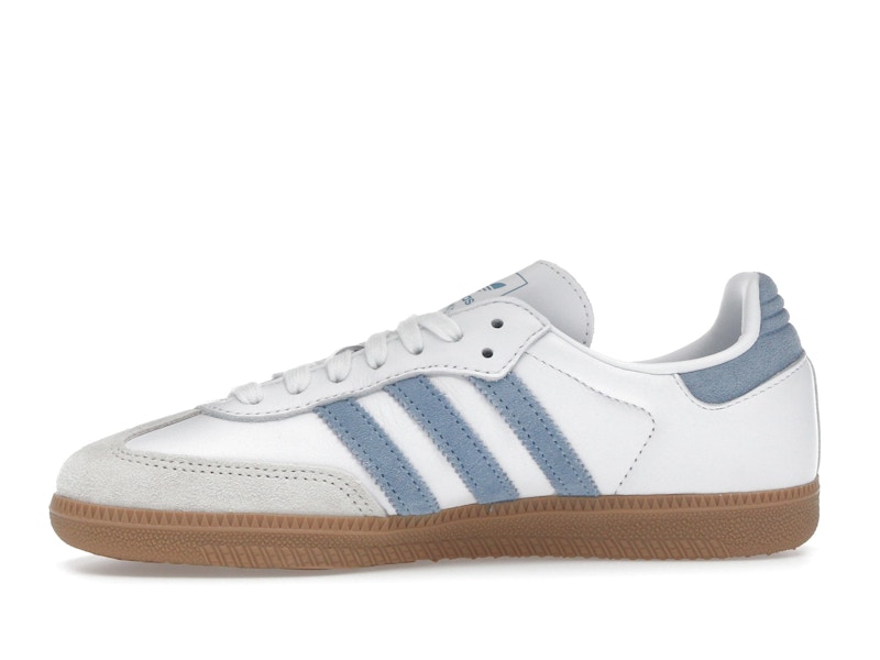 adidas Samba OG White Alumina Ash Blue (Women's)