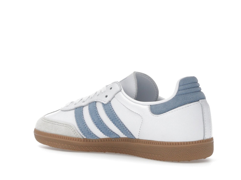 adidas Samba OG White Alumina Ash Blue (Women's)