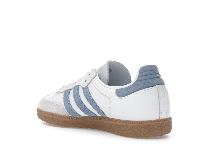 adidas Samba OG White Alumina Ash Blue (Women's)