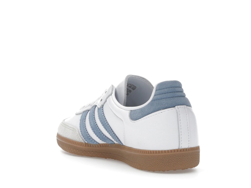 adidas Samba OG White Alumina Ash Blue (Women's)
