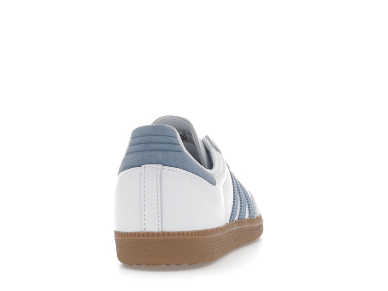 adidas Samba OG White Alumina Ash Blue (Women's)