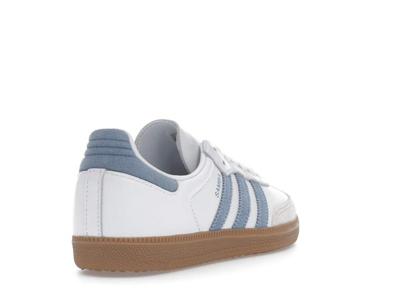 adidas Samba OG White Alumina Ash Blue (Women's)