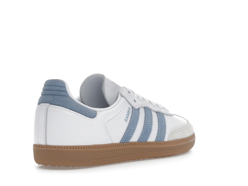 adidas Samba OG White Alumina Ash Blue (Women's)