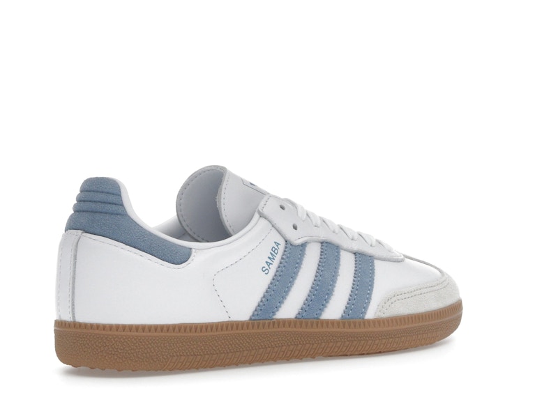 adidas Samba OG White Alumina Ash Blue (Women's)
