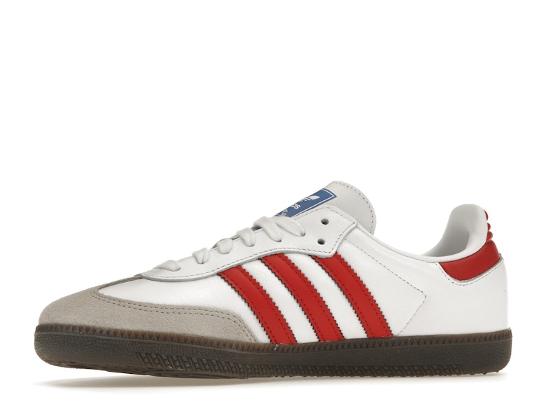 adidas Samba OG White Better Scarlet