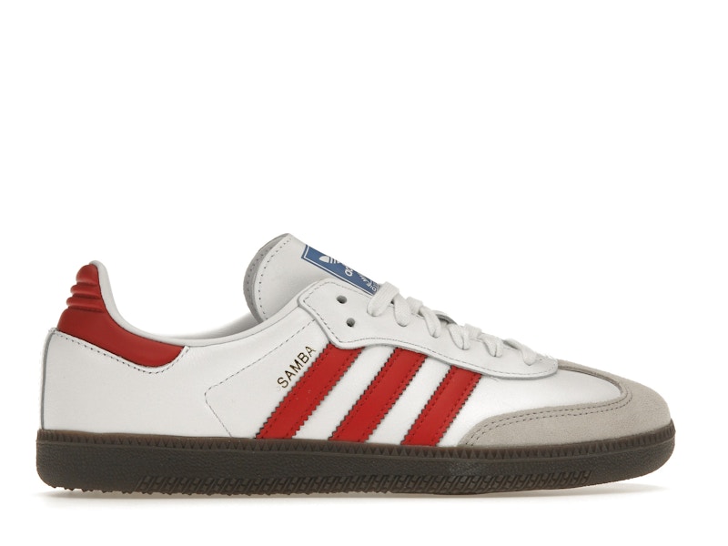 adidas Samba OG White Better Scarlet