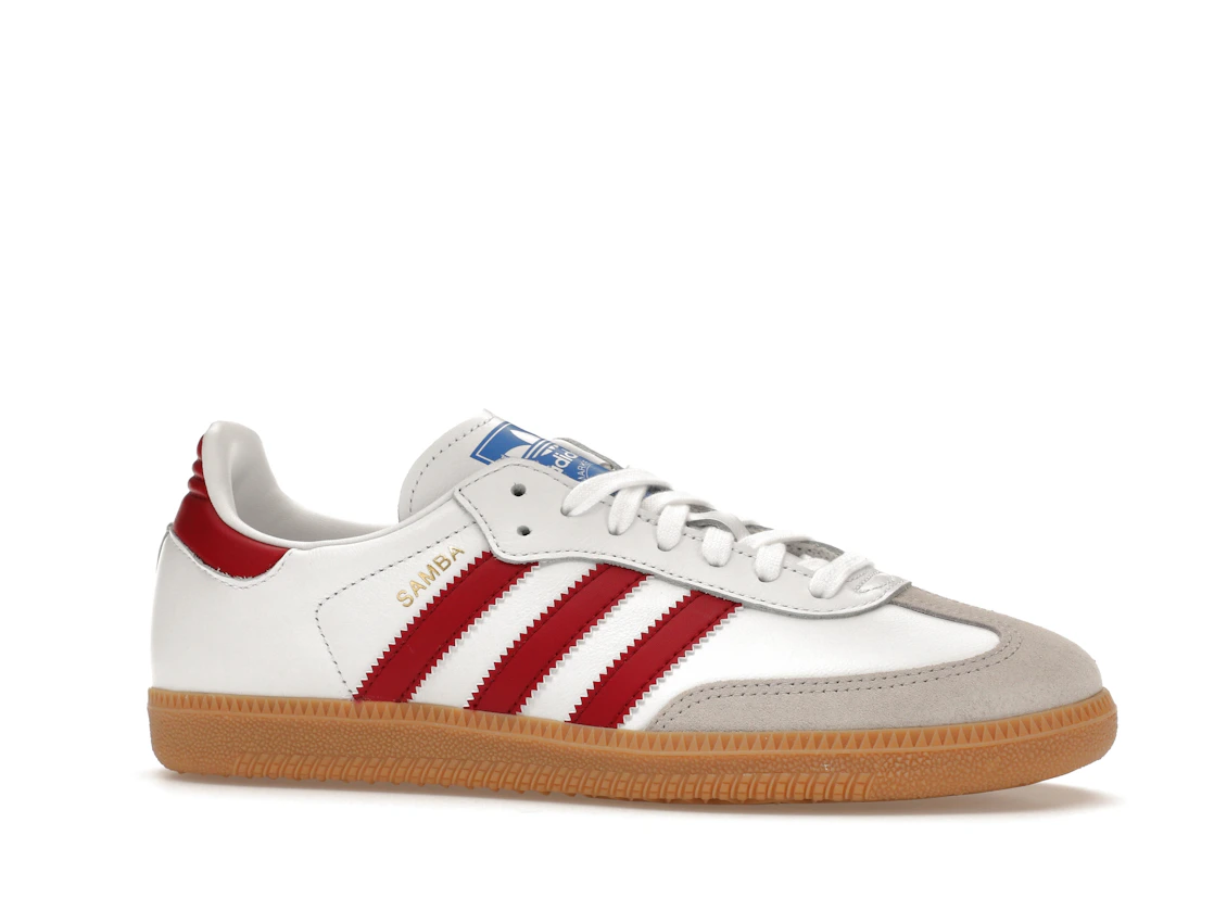 adidas Samba OG White Burgundy Gum