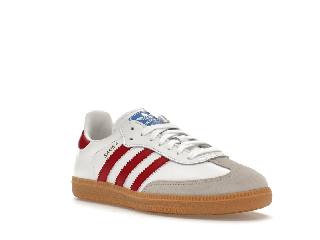 adidas Samba OG White Burgundy Gum