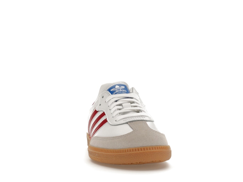 adidas Samba OG White Burgundy Gum