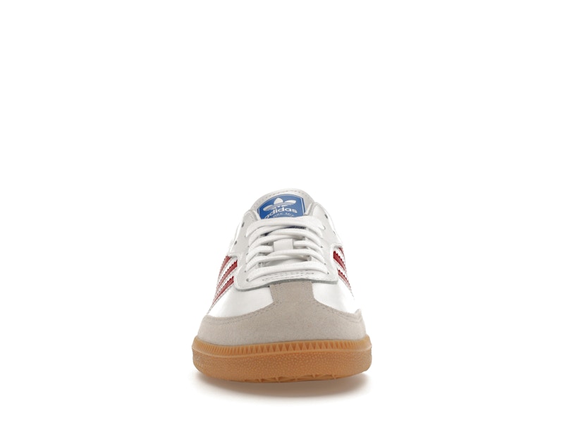 adidas Samba OG White Burgundy Gum