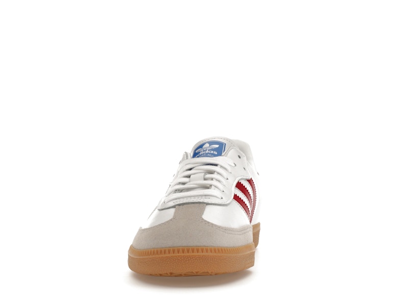 adidas Samba OG White Burgundy Gum