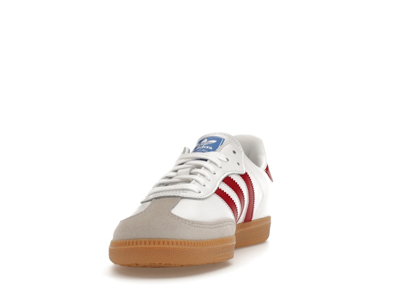 adidas Samba OG White Burgundy Gum