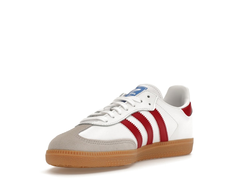adidas Samba OG White Burgundy Gum