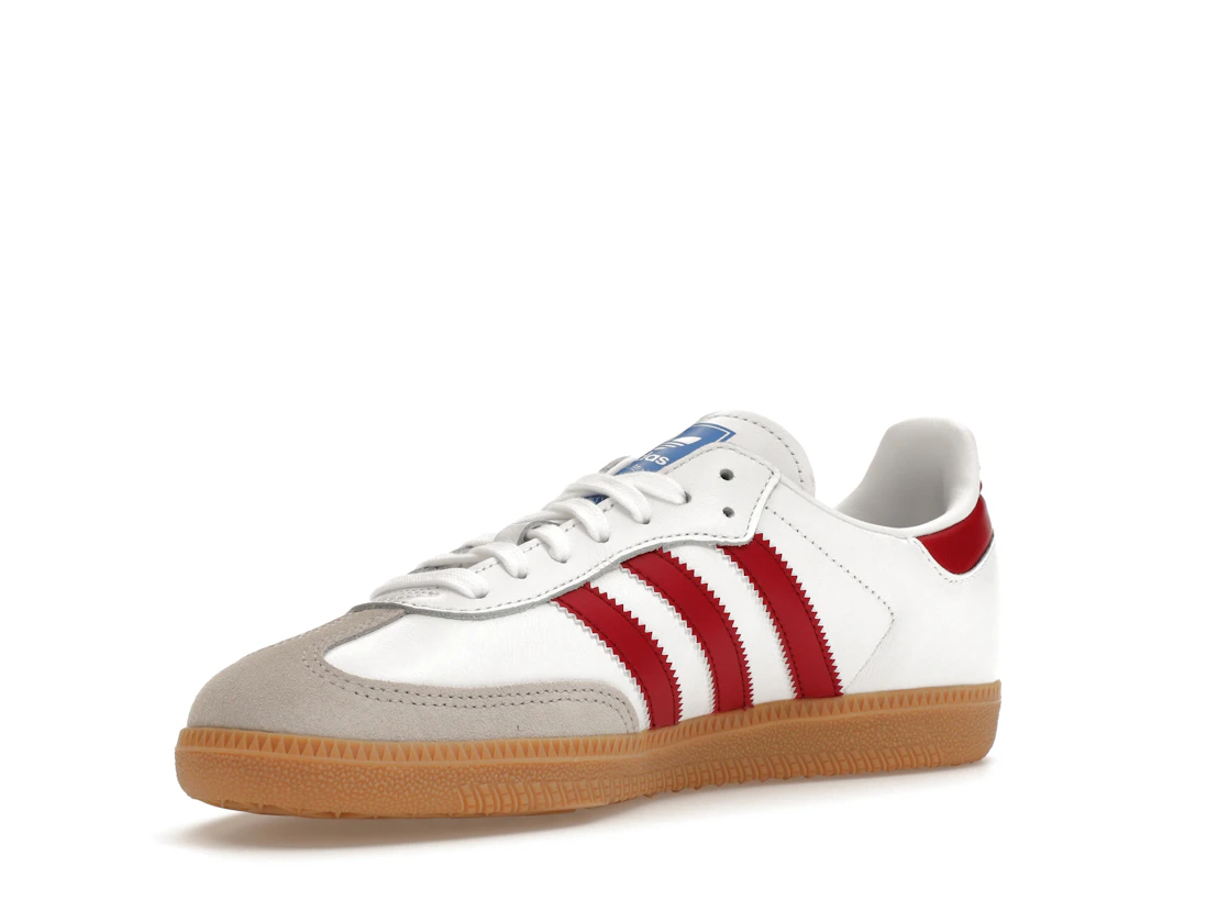 adidas Samba OG White Burgundy Gum