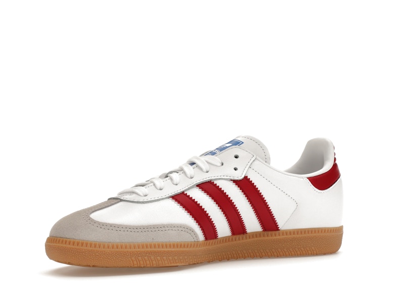 adidas Samba OG White Burgundy Gum
