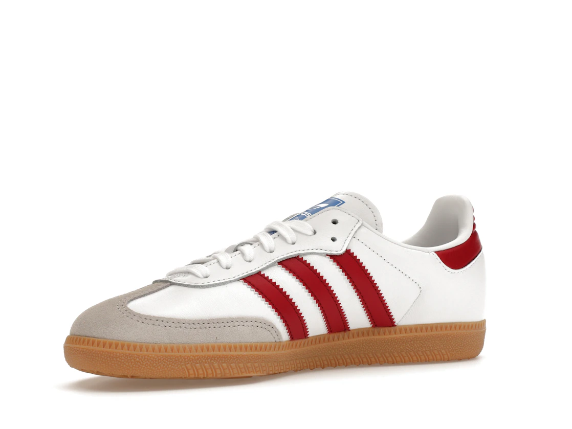 adidas Samba OG White Burgundy Gum