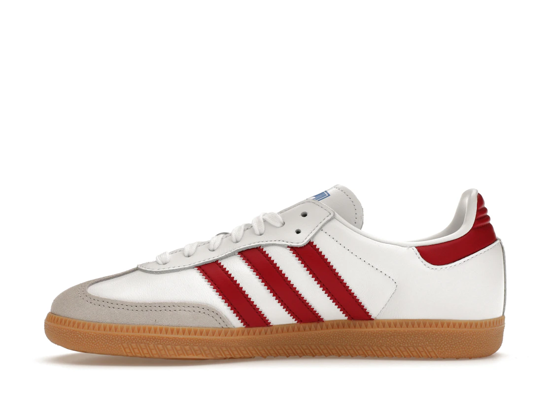 adidas Samba OG White Burgundy Gum