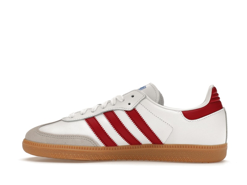 adidas Samba OG White Burgundy Gum