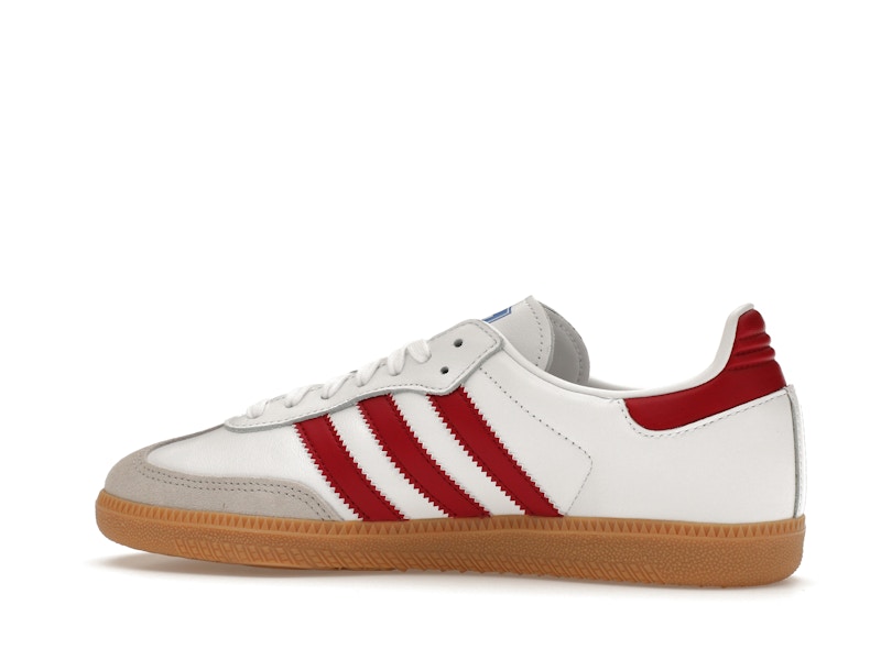 adidas Samba OG White Burgundy Gum